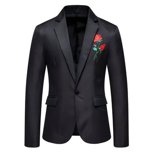 The Rosa Slim Fit Blazer Suit Jacket - Black WD Styles XXS 