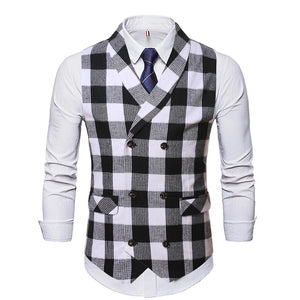 The Orwell Plaid Vest WD Styles 