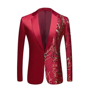The Meridian Slim Fit Blazer Suit Jacket - Scarlet Red WD Styles S / 36 