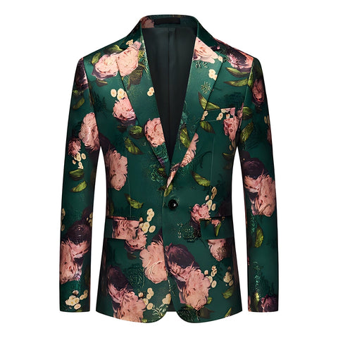 The Basile Slim Fit Blazer Suit Jacket - Multiple Colors WD Styles Emerald XS 