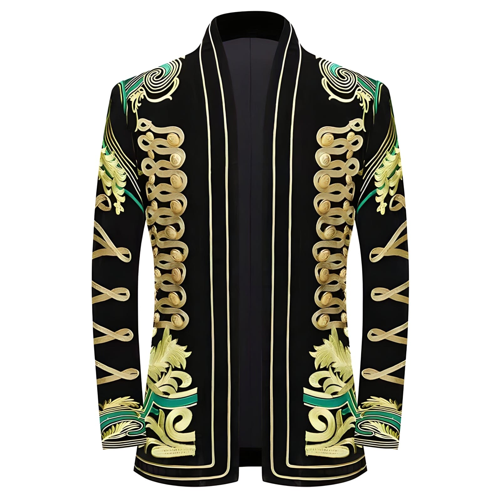 The Monet Embroidered Open Front Jacket WD Styles XS 
