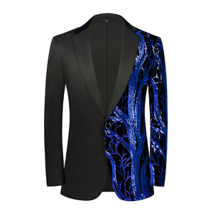 The Meridian Slim Fit Blazer Suit Jacket - Cobalt WD Styles XXS 