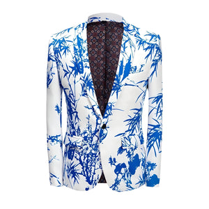The Biscayne Slim Fit Blazer Suit Jacket - Royal Blue William // David XXS 34R 