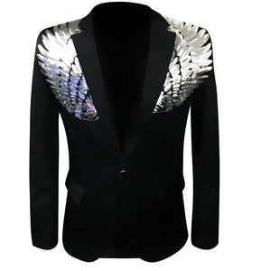 The Angelic Blazer Suit Jacket - Jet Black Shop5798684 Store S 