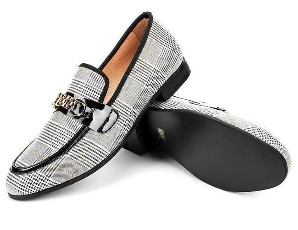 The "Fabian" Plaid Penny Loafers XQWFH XQWFH Store Store 