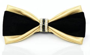 The Xavier Luxury Bow Tie - Multiple Colors Shop5798684 Store Gold 