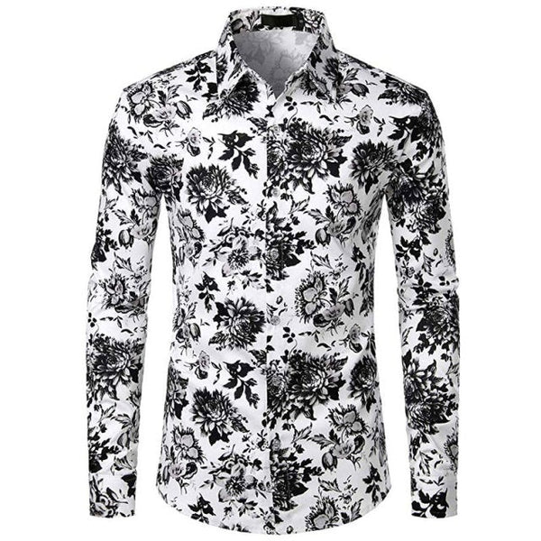 The "Florence" Long Sleeve Shirt William // David white L 