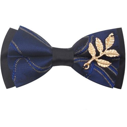 The "Maple" Handmade Bow Tie - Multiple Colors William // David Blue 